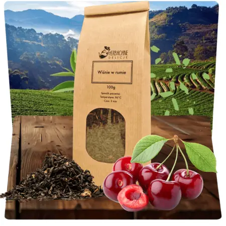 Wiśnie w rumie 100g