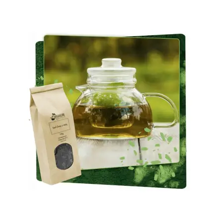 Herbata czarna ceylon Earl Grey z różą pakowana 100g