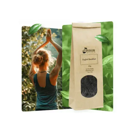 Angielska herbata czarna English Breakfast pakowana 50g