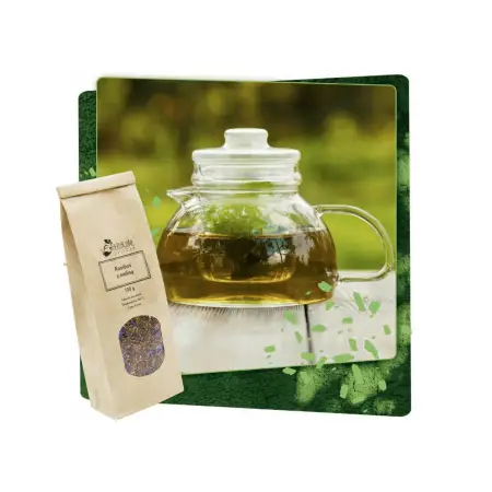 Rooibos z dodatkiem maliny pakowany 100g