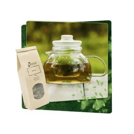 Klasyczna zielona herbata Sencha z Chin pakowana 100g