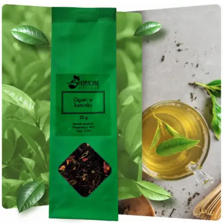 Ogień w kominku 20g